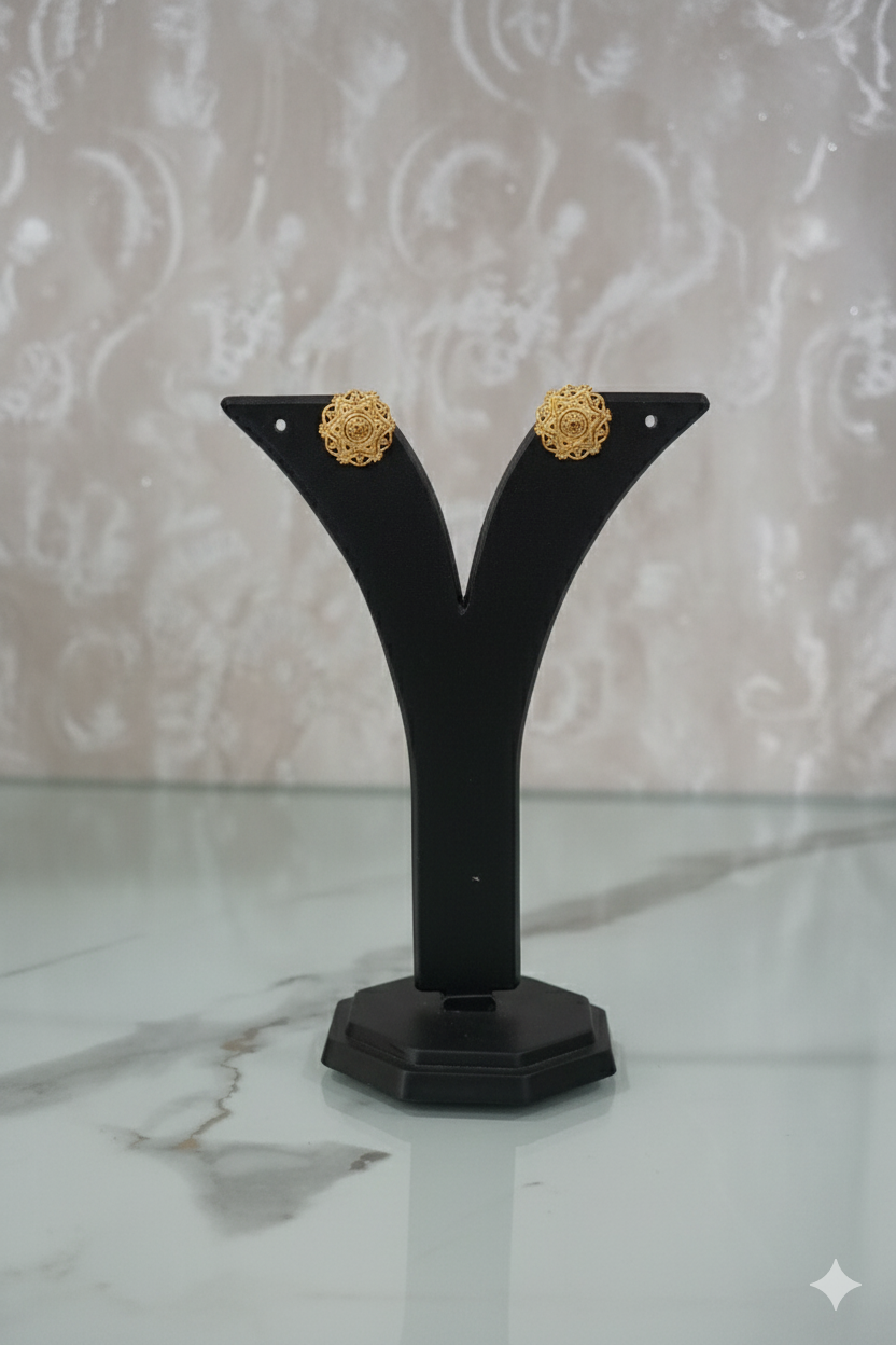 1763113280607.png 1 GM GOLD EAR STUDS - Image 1