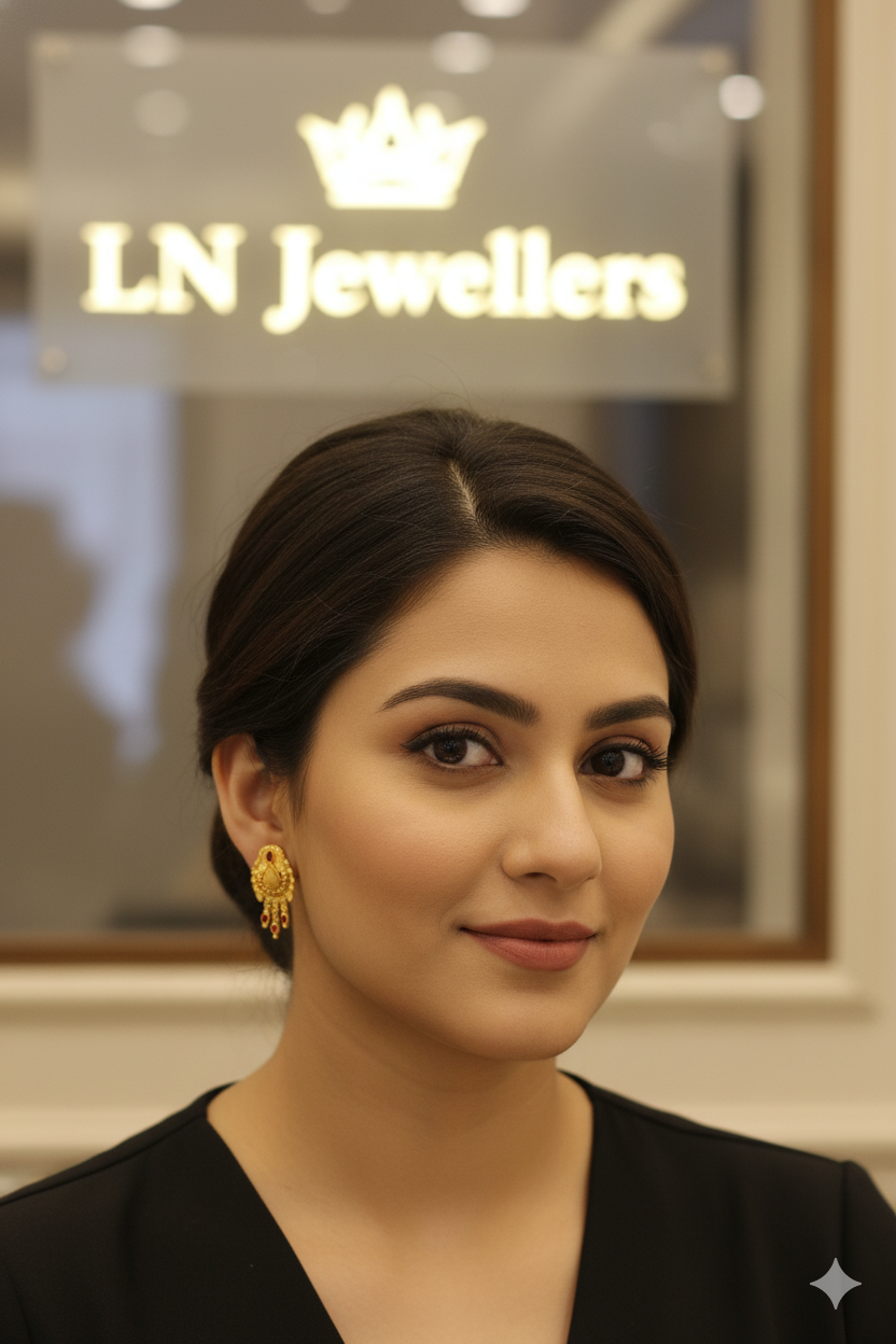 1763116195307.png 1 GM GOLD EAR STUDS - Image 1