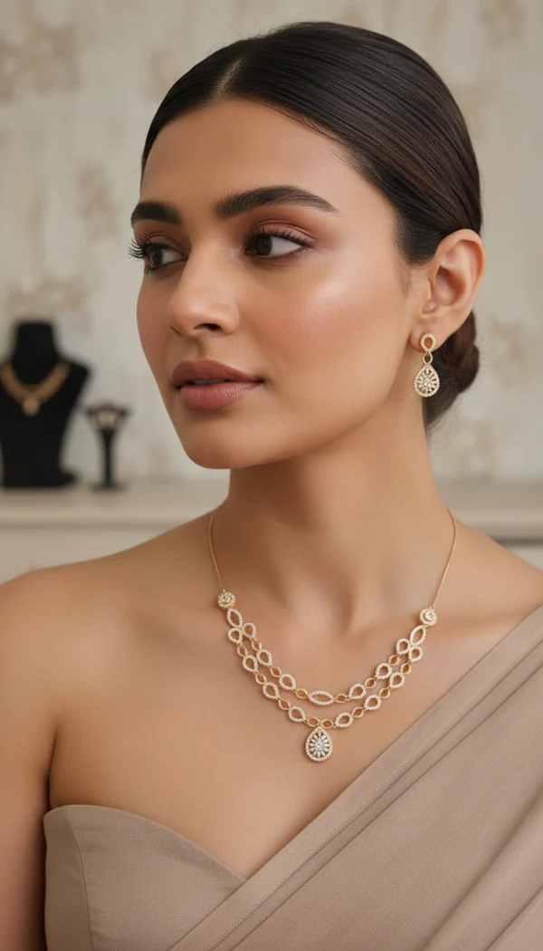 2760_1.webp AD Necklace (Rose Gold) - Image 1