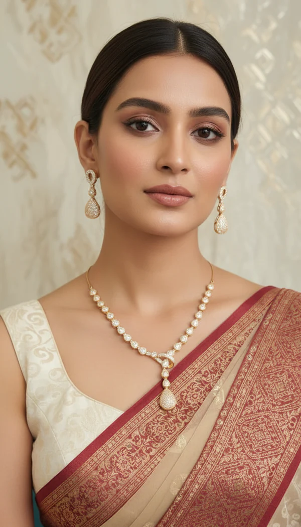 2792_1.webp AD Necklace (Rose Gold) - Image 1