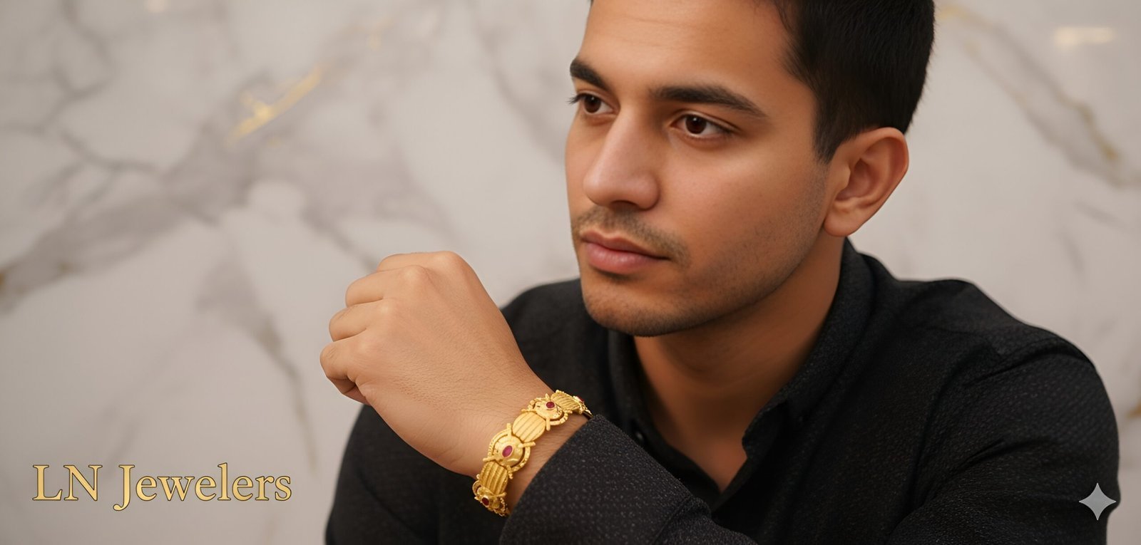 1gmgold-gnts-bracelet121600-scaled-2.jpg 1GM GOLD GENTS BRACELET - Image 1