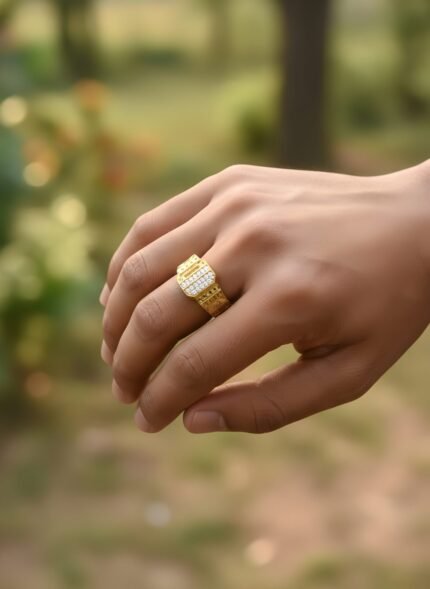 1GM GOLD GENTS RING