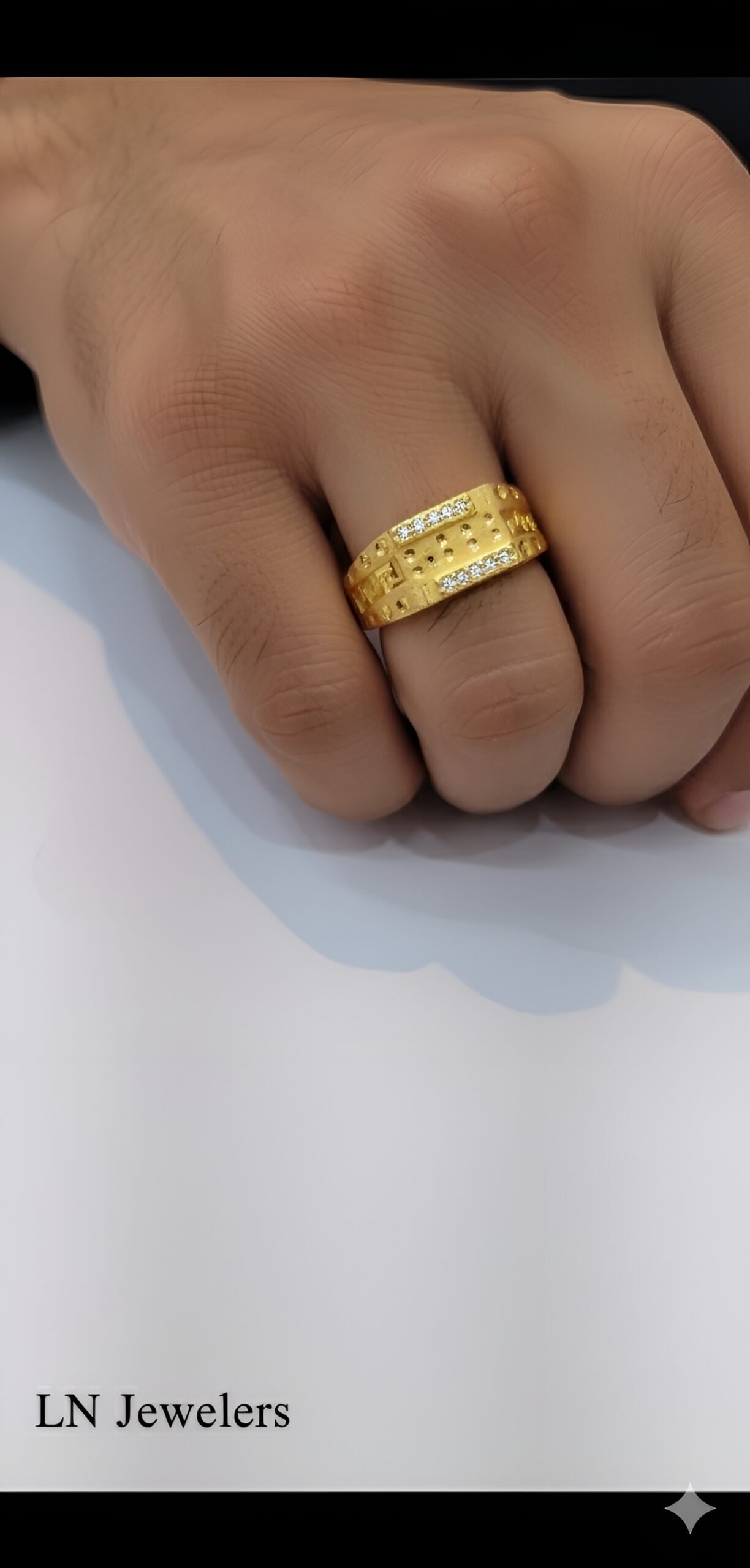 1gmgold-gnts-ring3-2qt7200-scaled-2.jpg 1GM GOLD GENTS RING - Image 1